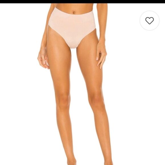 2 pairs Spanx Everyday Shaping Panties Thong High Waist Nude Seamless SM - Picture 1 of 8
